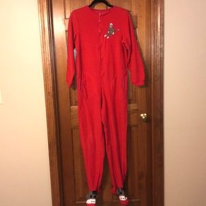 Nick and Nora Sock Monkey Onsie